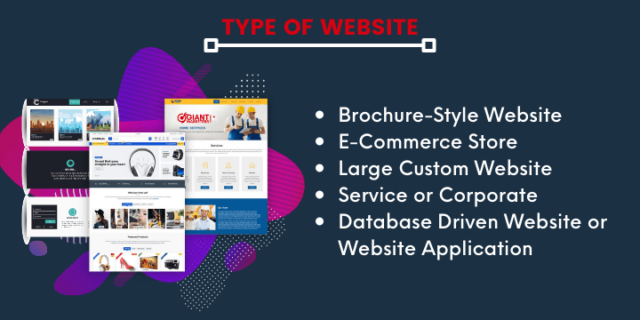 Type of Website - What Type of Website Do You Want to Build