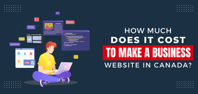 Business website cost in Canada article thumbnail.