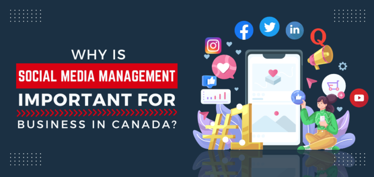 Social media management for Canadian business article thumbnail.