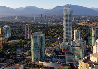 Burnaby British Columbia business district
