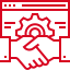 White hat SEO icon